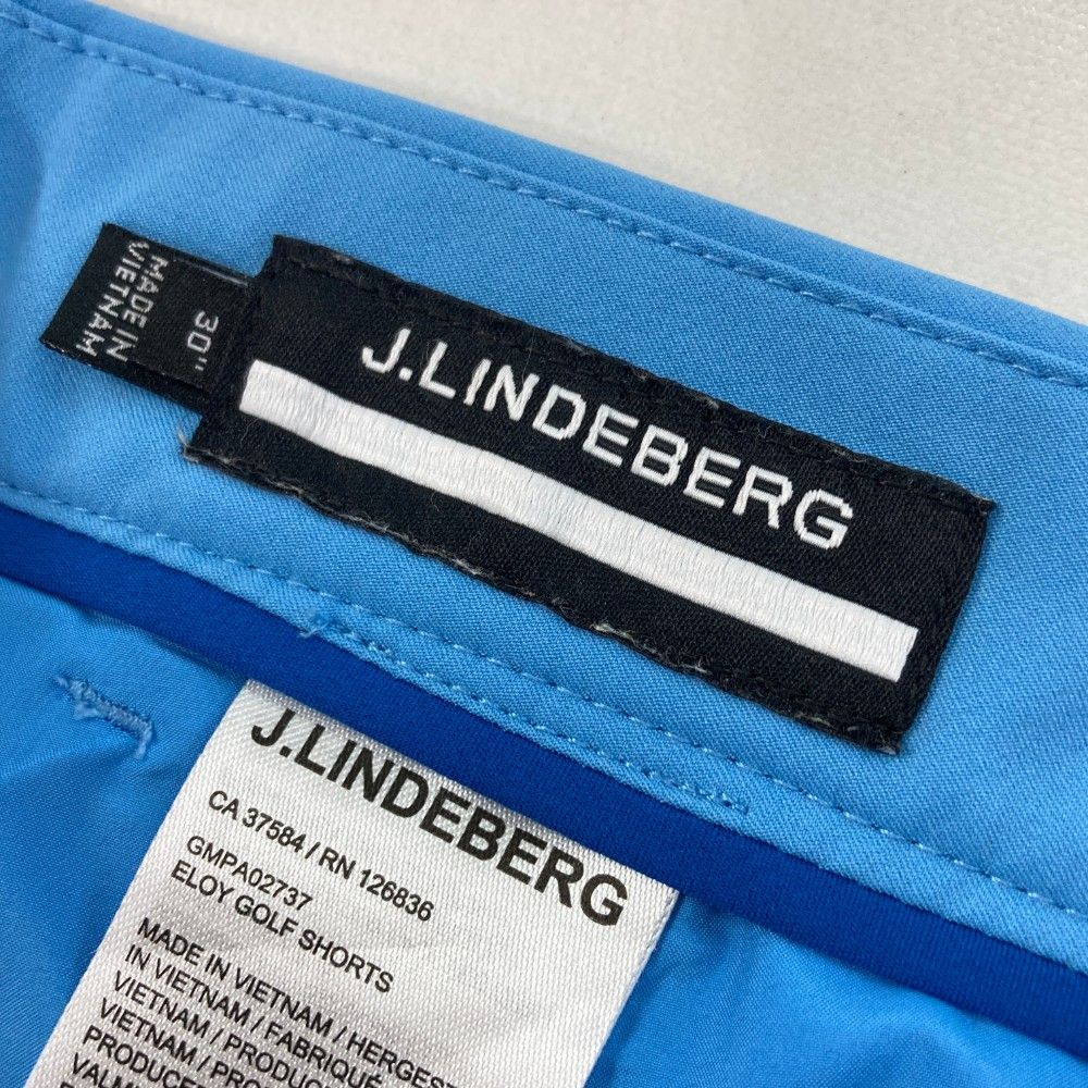 サイズ：30 J.LINDEBERG ジェイリンドバーグ  ハーフパンツ  ブルー系 [240101418543] ゴルフウェア メンズ ストスト サイズ：30 J.LINDEBERG ジェイリンドバーグ ハーフパンツ