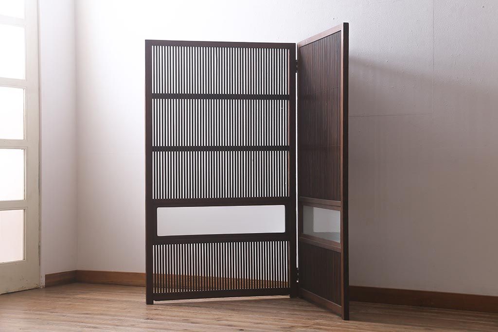 パーテーション レトロガラス アンティーク 建具 R-041448