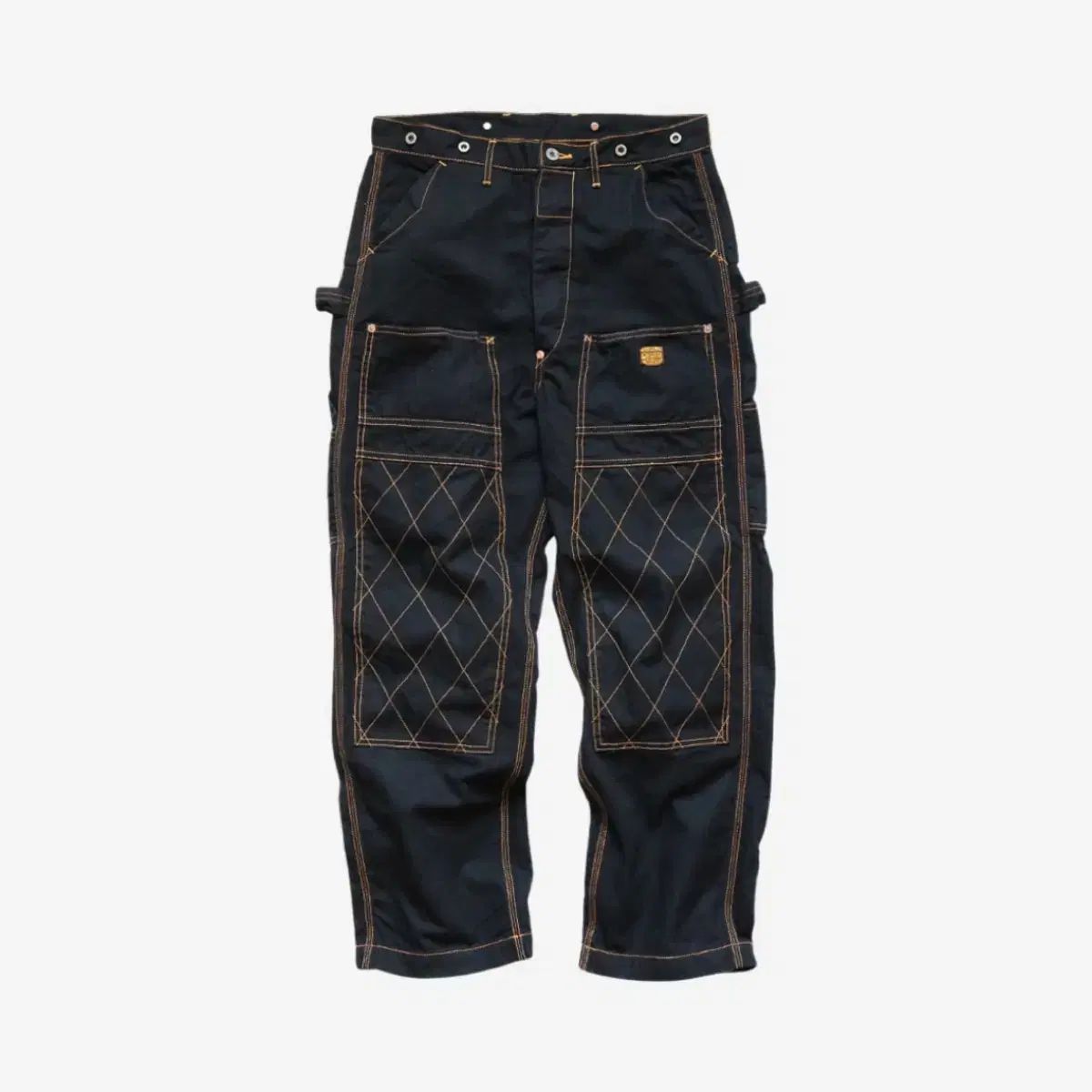 KAPITAL キャピタル シン キャンパス ランバー パンツ ブラック