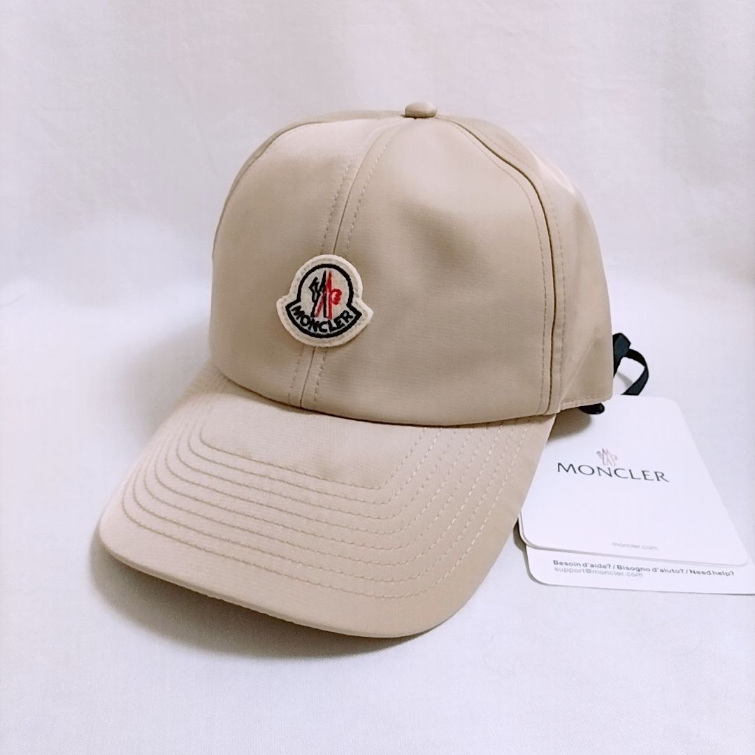 新品未使用】MONCLER キャップ サテン素材 帽子 モンクレール - メルカリ 
