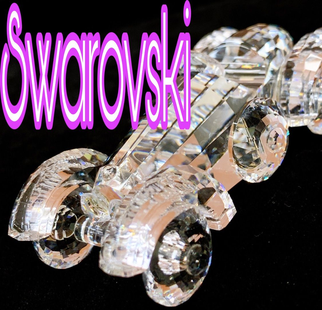 大輪カトレア様専用】Swarovskiスワロフスキー クラシックカーオブジェ