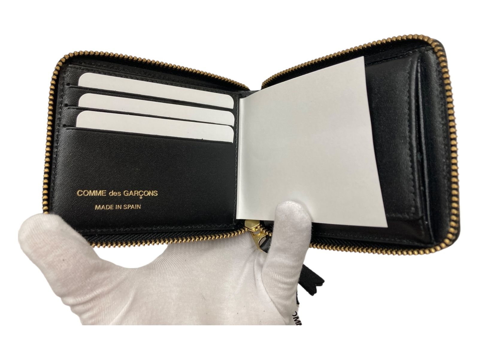 COMME des GARCONS (コムデギャルソン) POLKA DOTS PRINTED 二つ折り  