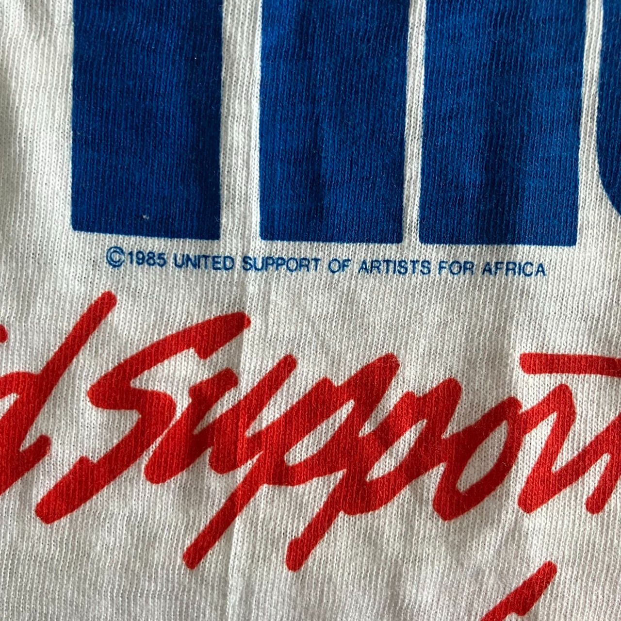美品 菅田将暉 着用 80s we are the world Tシャツ - メルカリ