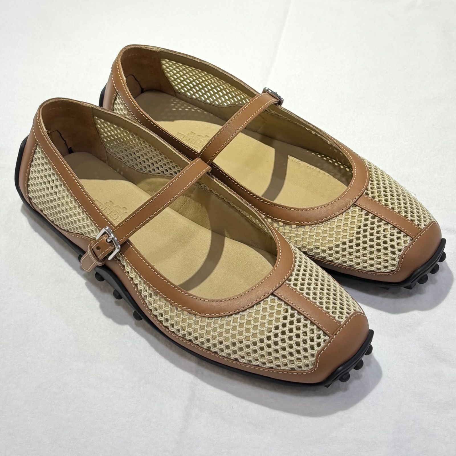 HERMES エルメス パンプス 36 BALLERINES JULIETTE - メルカリ