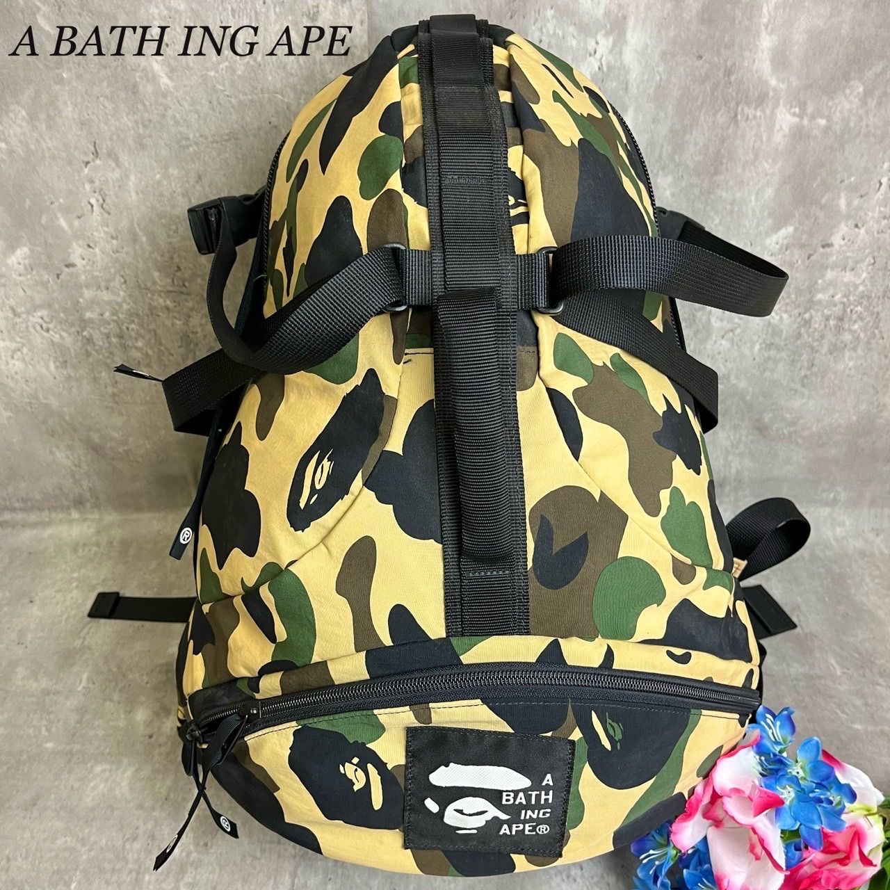 A BATHING APE リュック バックパック 迷彩 A BATHING APE（バッグ