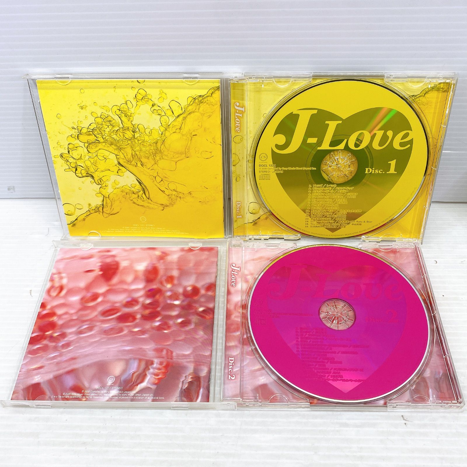 【中古】 I Love 80’s □J-LOVE 80年代・90年代 オムニバスCD 4枚組 ヒット曲 64曲収録