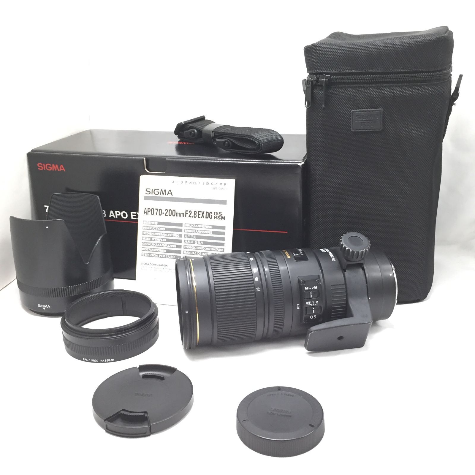 元箱付】SIGMA シグマ APO 70-200mm F2.8 EX DG OS HSM キヤノン用  