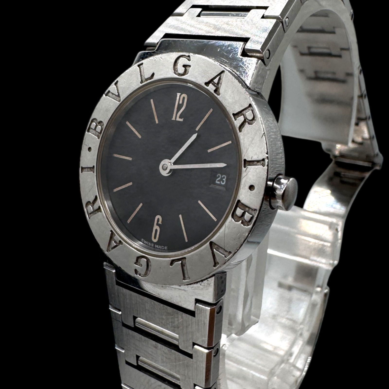 新品電池稼働品 BVLGARI ブルガリ BB26SSD ブルガリブルガリ