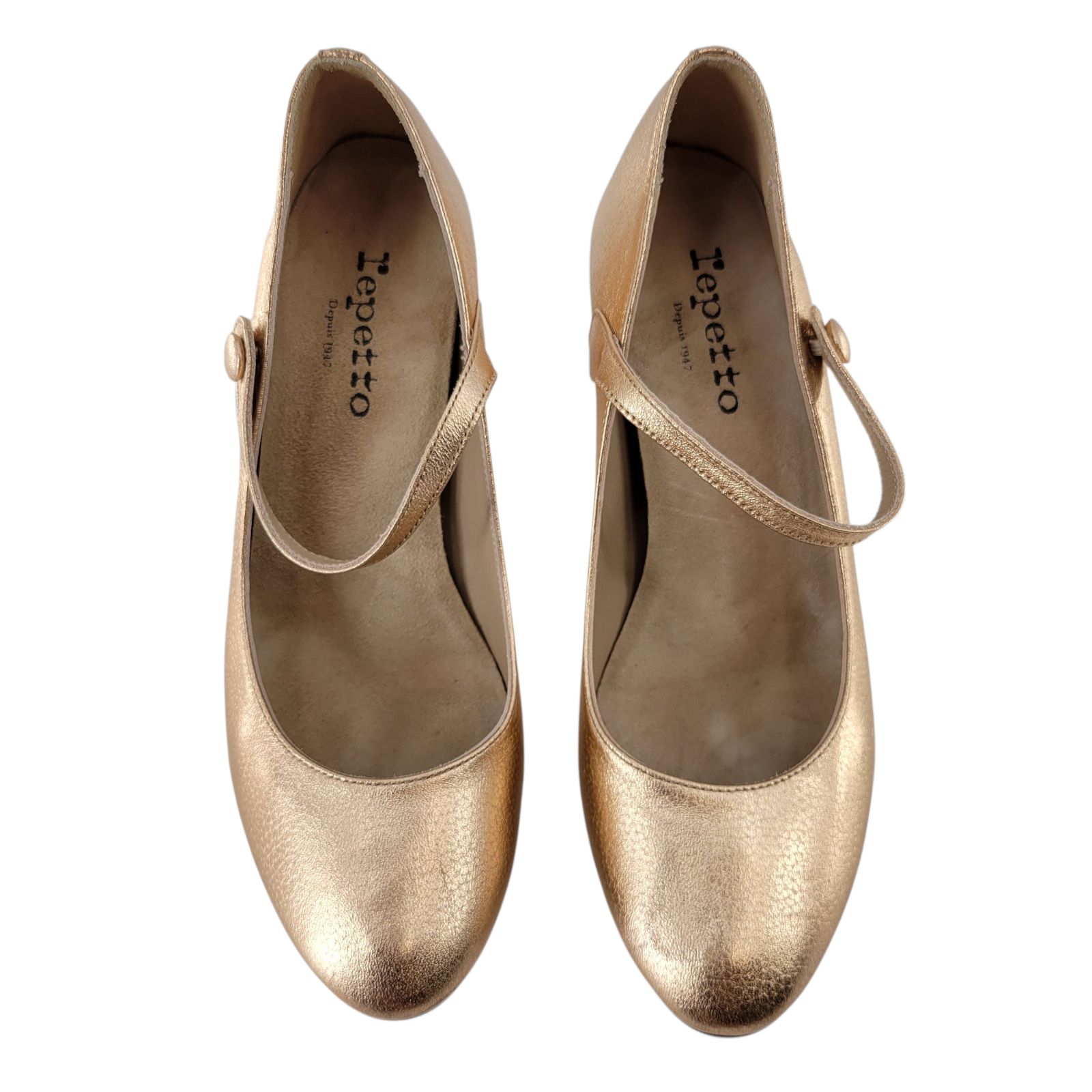 repetto PARIS レペット ハイヒール パンプス ピンクゴールド 37