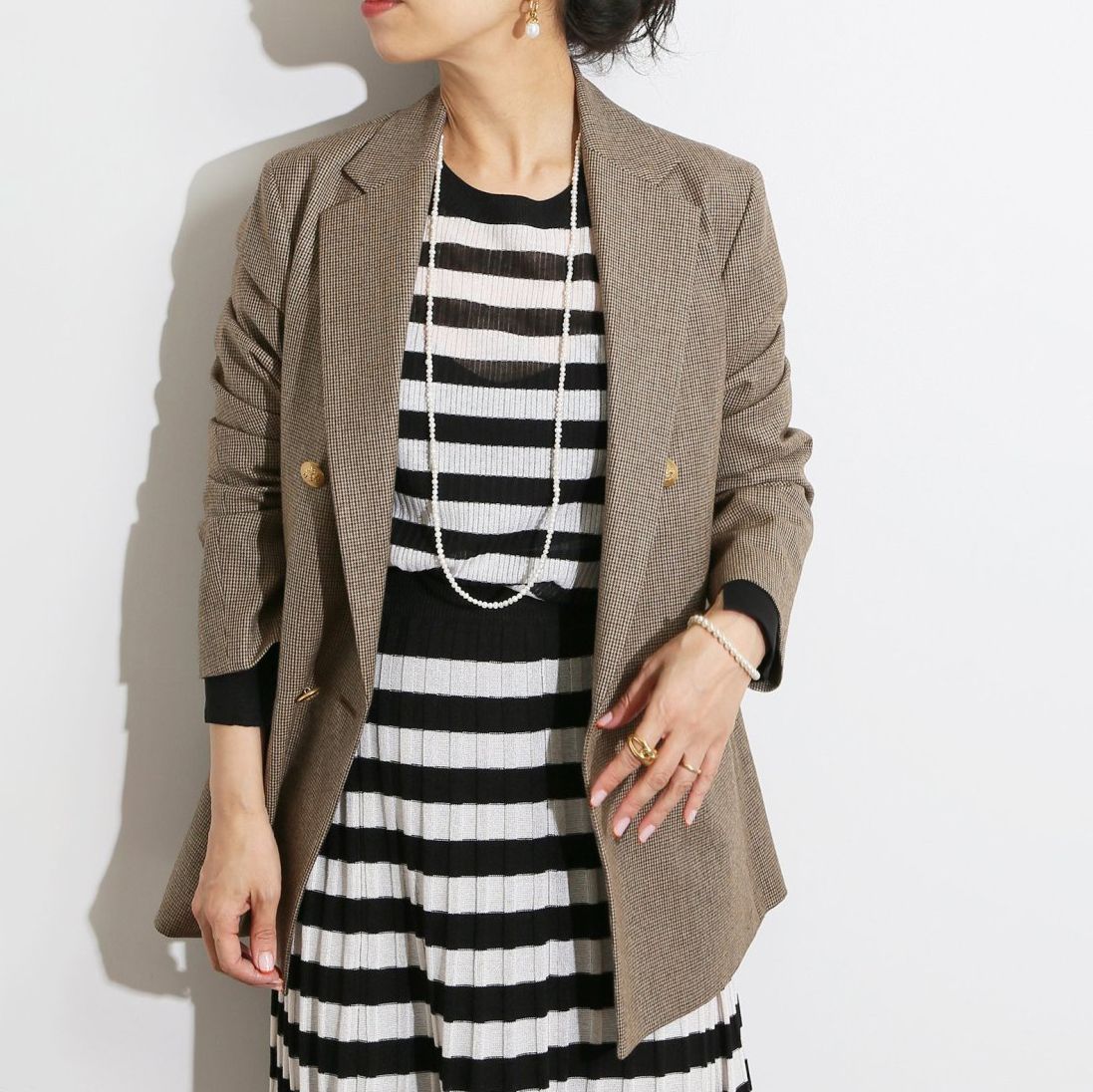 IENA ハウンドトゥーステーラードジャケット 36 美品 IENA ハウンドトゥーステーラードジャケット 36 美品 - メルカリ