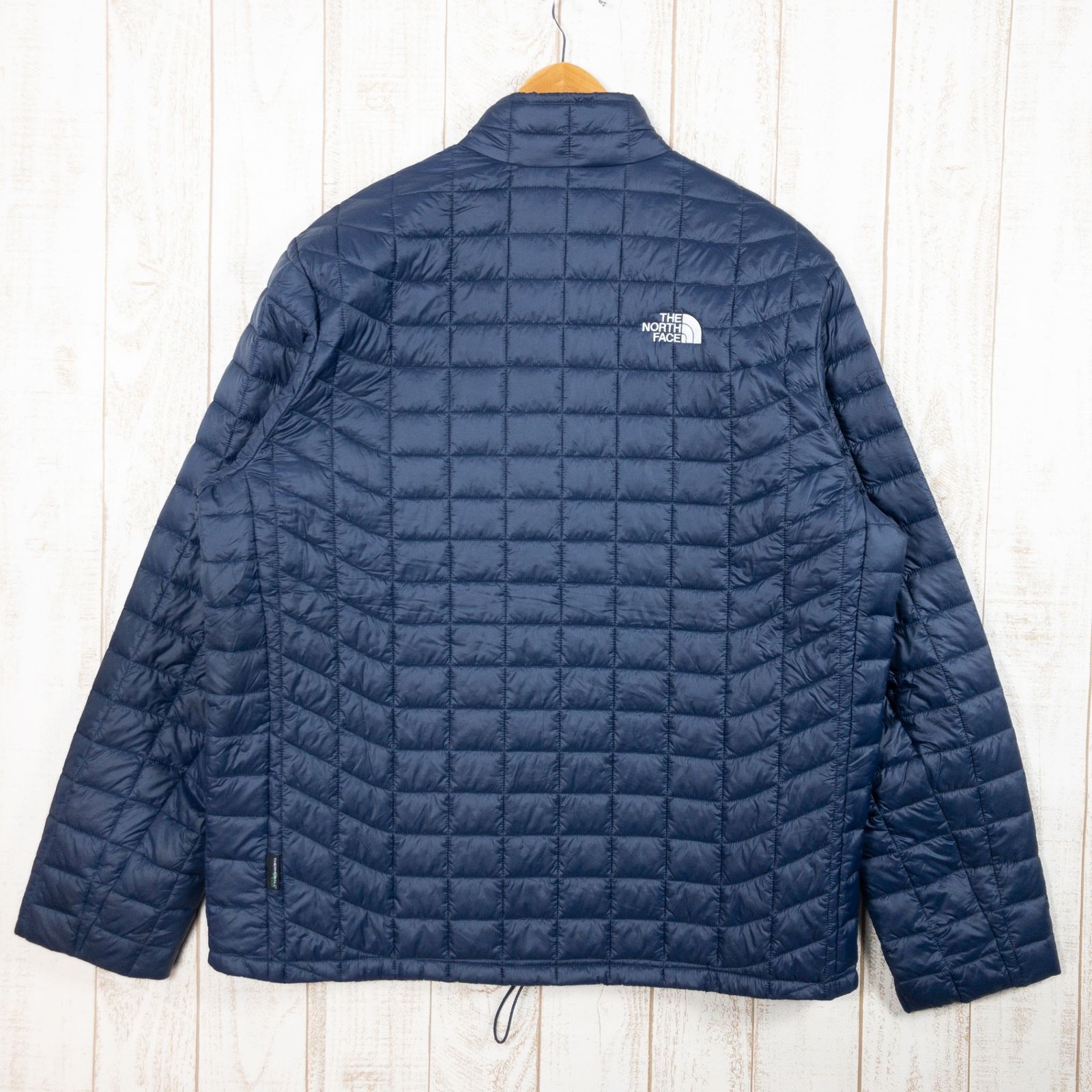 ザノースフェイス サーモボール ダウンベスト 美品 タイダイ柄 【XL】 Men's XL ネイビー系】 The North Face ( ザ・ノースフェイス ) サーモ
