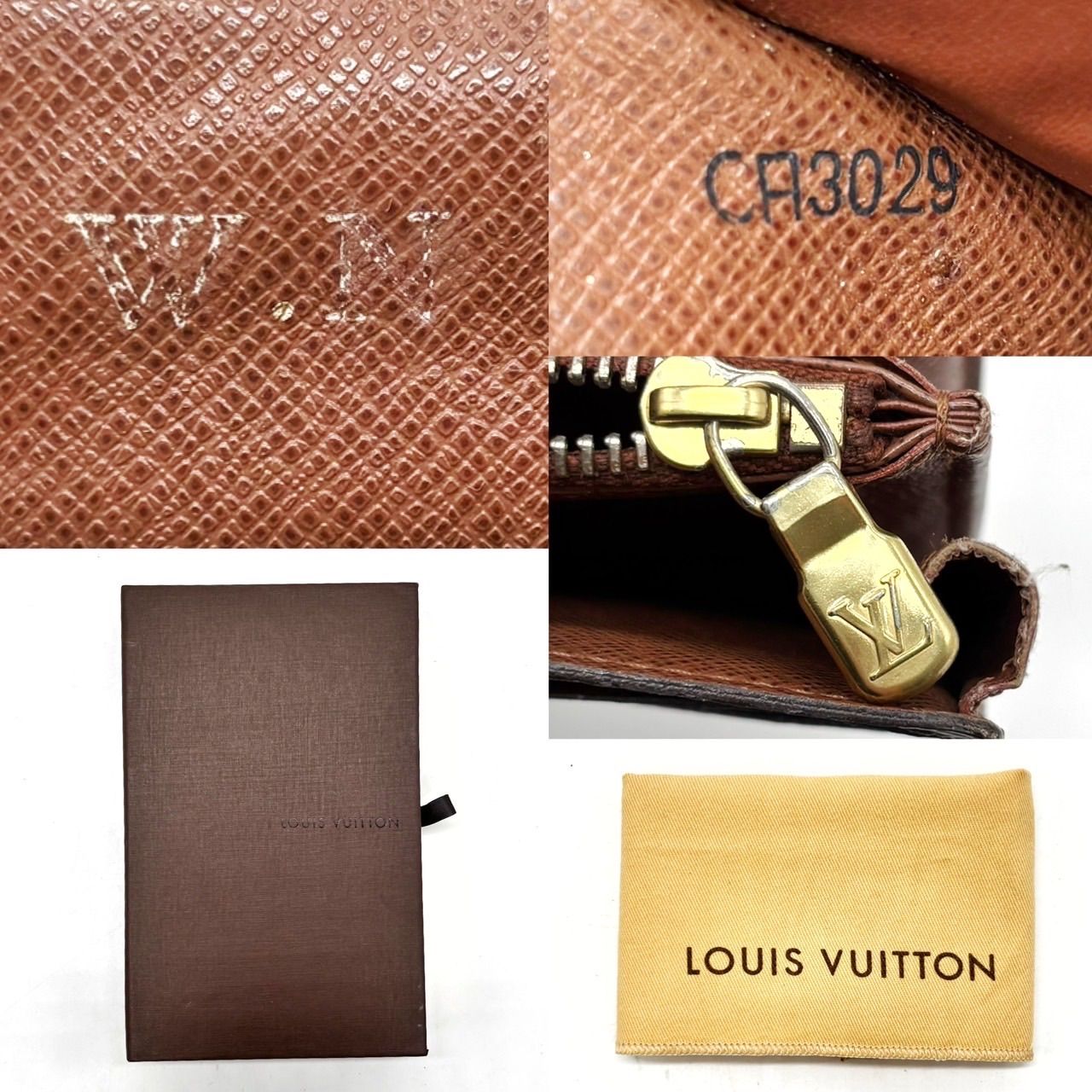 ⭕️希少セット⭕️ルイヴィトン 3点セット 長財布 ポーチ シガレットケース 廃盤品 LOUIS VUITTON 【新品】ルイヴィトン 二つ折り財布 コンパクト