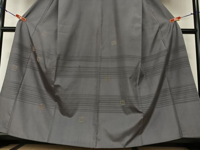 平和屋着物○本場染大島紬 訪問着 中国三大刺繍 汕頭刺繍 スワトウ刺繍