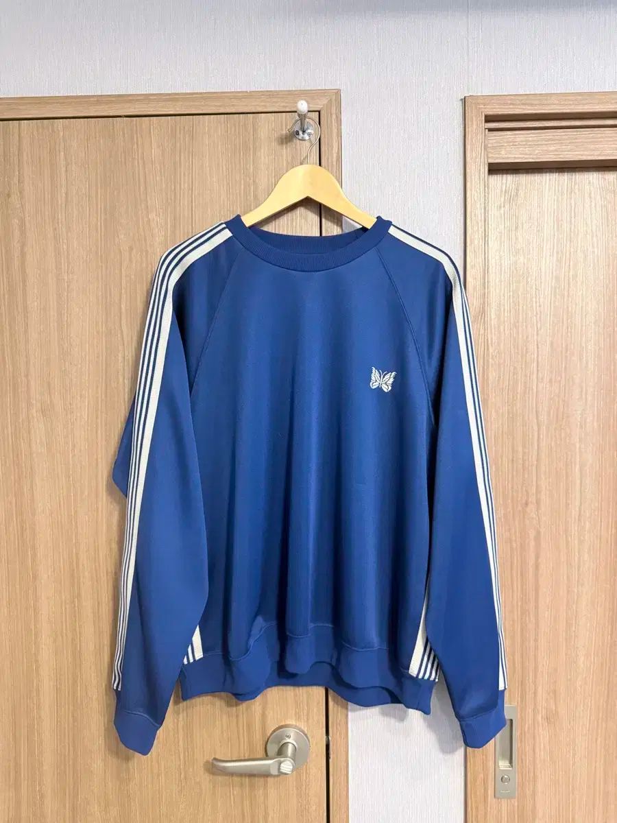 NEEDLES ニードルズ ロイヤルブルー セットアップ トップス xl ボトムス l