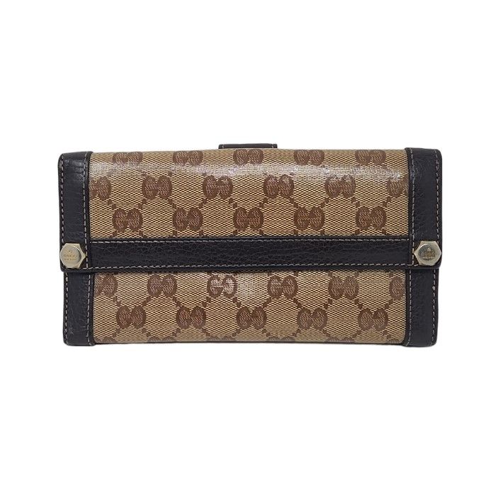 GUCCI ブラウン レザー 長財布 クーポン】グッチ GUCCI 473928 A7M0N 長財布 メンズ レディース