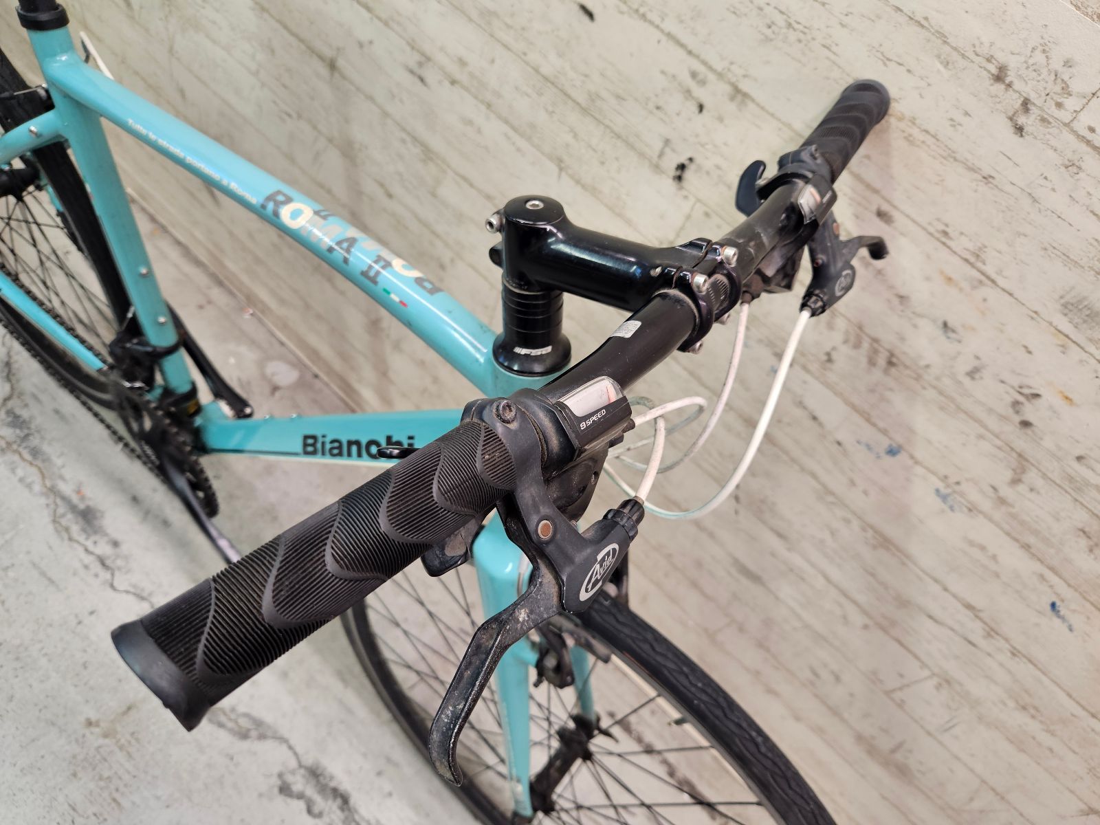 BIANCHIビアンキ ROMAⅡ クロスバイク サイズ50(165-175cm □【 西濃