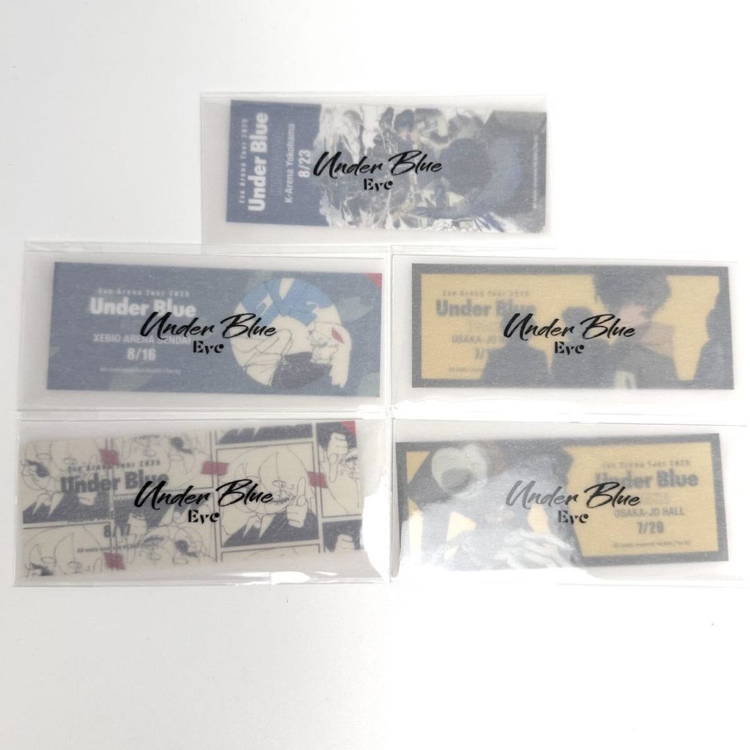 Eve UnderBlue ライブ 入場特典 チケット ５枚セット
