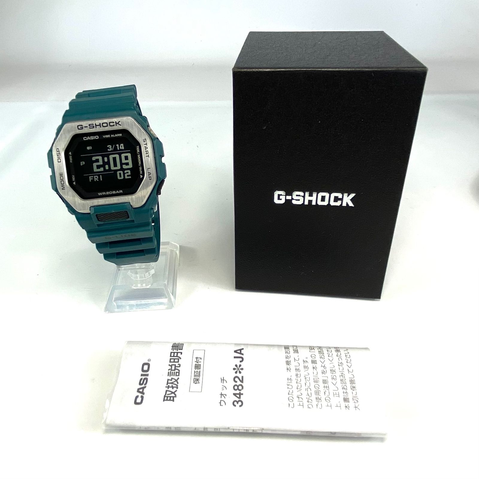 CASIO G-SHOCK 3482JA 時計 デジタル CASIO G-SHOCK 腕時計 GBX-100