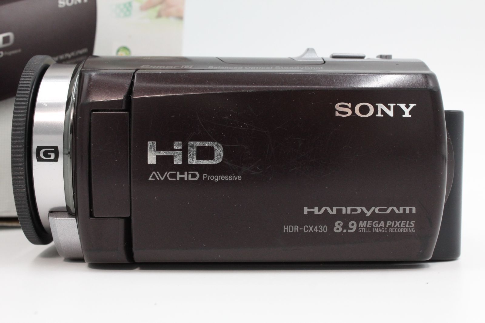 化粧箱付き付属品多数！！＞＞【並品】SONY ソニー ビデオカメラ HANDYCAM CX430V 光学30倍 内蔵メモリ32GB HDR-CX430V /T #LE2024826 - メルカリ