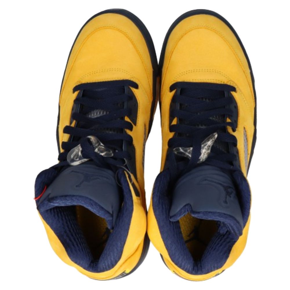NIKE AIR JORDAN 5 MICHIGAN 28cm CQ9541-704 ナイキ エアジョーダン 5