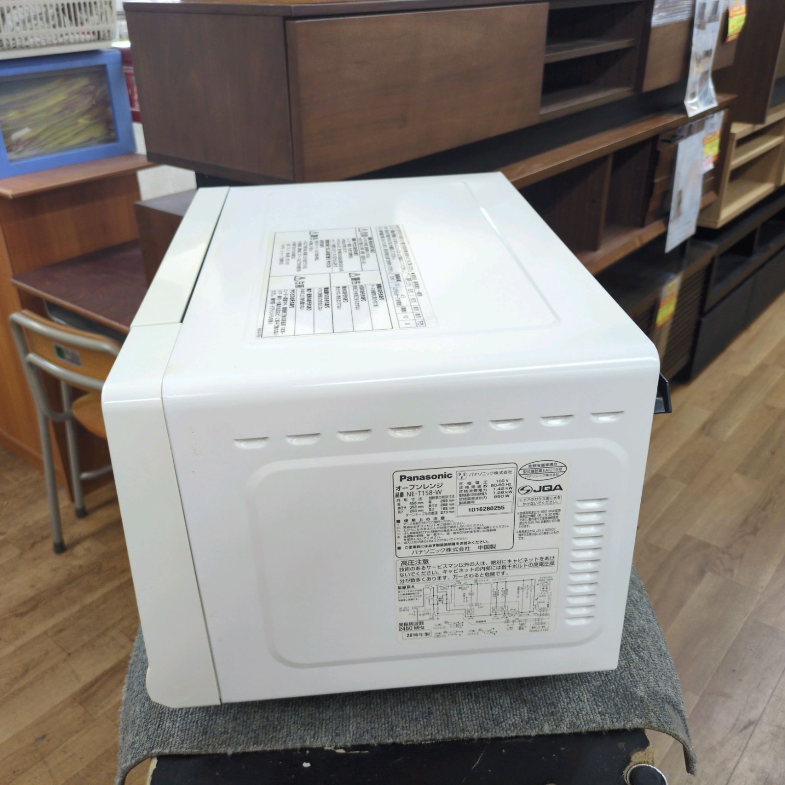 J317 ☆庫内それなりの使用感☆Panasonic☆オーブンレンジ☆2016年製