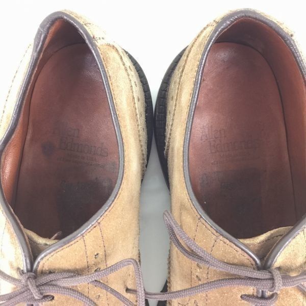 試着交換OK！アレンエドモンズ Big sur ビッグサー/ウイングチップ