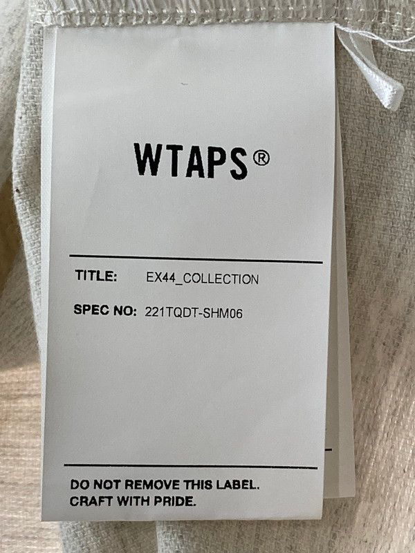 WTAPS リーグSS コットン.フランネル 221TQDT-SHM06 WTAPS ダブルタップス 22SS LEAGUE/SS/COTTON.FLANNEL 221TQDT