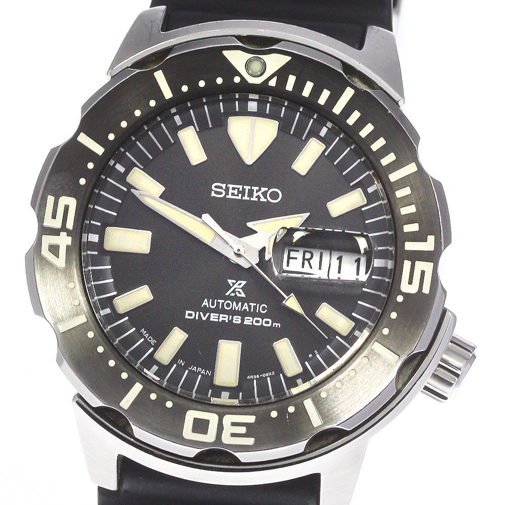 シルバー/レッド SEIKO セイコー SEIKO SBDY035/4R36-07N0 プロ