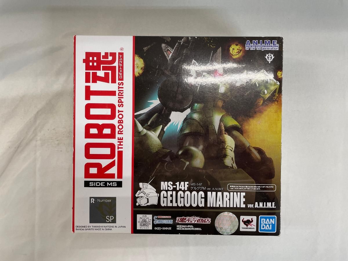 ROBOT魂　SIDE MS　MS-14F ゲルググM ver. A.N.I.M.E.　約130mm　ABSu0026PVC製　塗装済み可動フィギュア