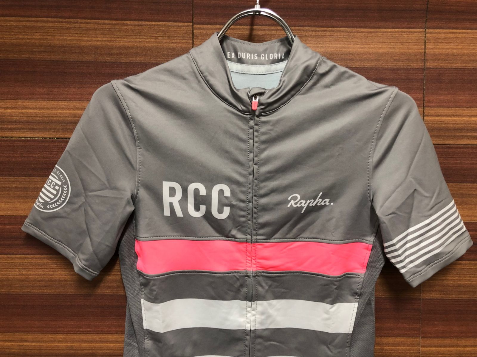 Rapha RCCサイクルジャージ グレー/ピンク ウィメンズ Rapha RCC サイクルジャージ グレー/ピンク Rapha RCC サイクル