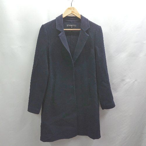 ◇ ⊇◎ ZARA ザラ 長袖 コート サイズEUR S ネイビー
