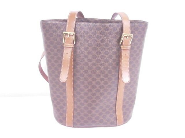 美品!格安!セリーヌ CELINE マカダム柄 トートバッグ ショルダーバッグ