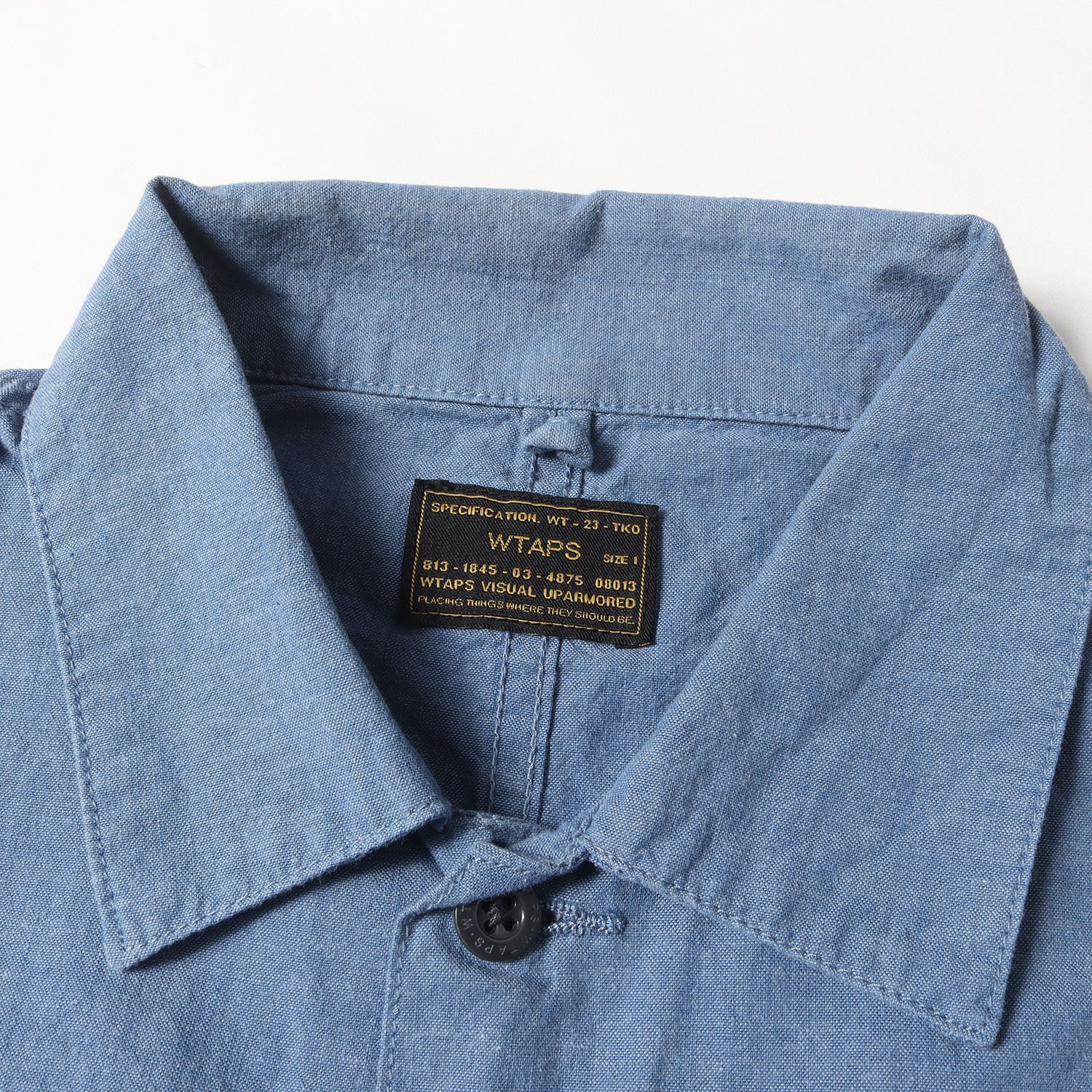 美品】WTAPS ダブルタップス シャツ サイズ:S / シャンブレー