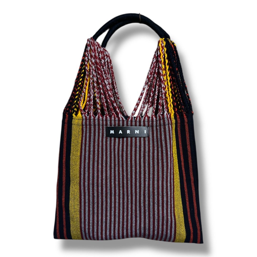 MARNI MARKET マルニマーケット ハンモックバッグ トートバッグ ニット 