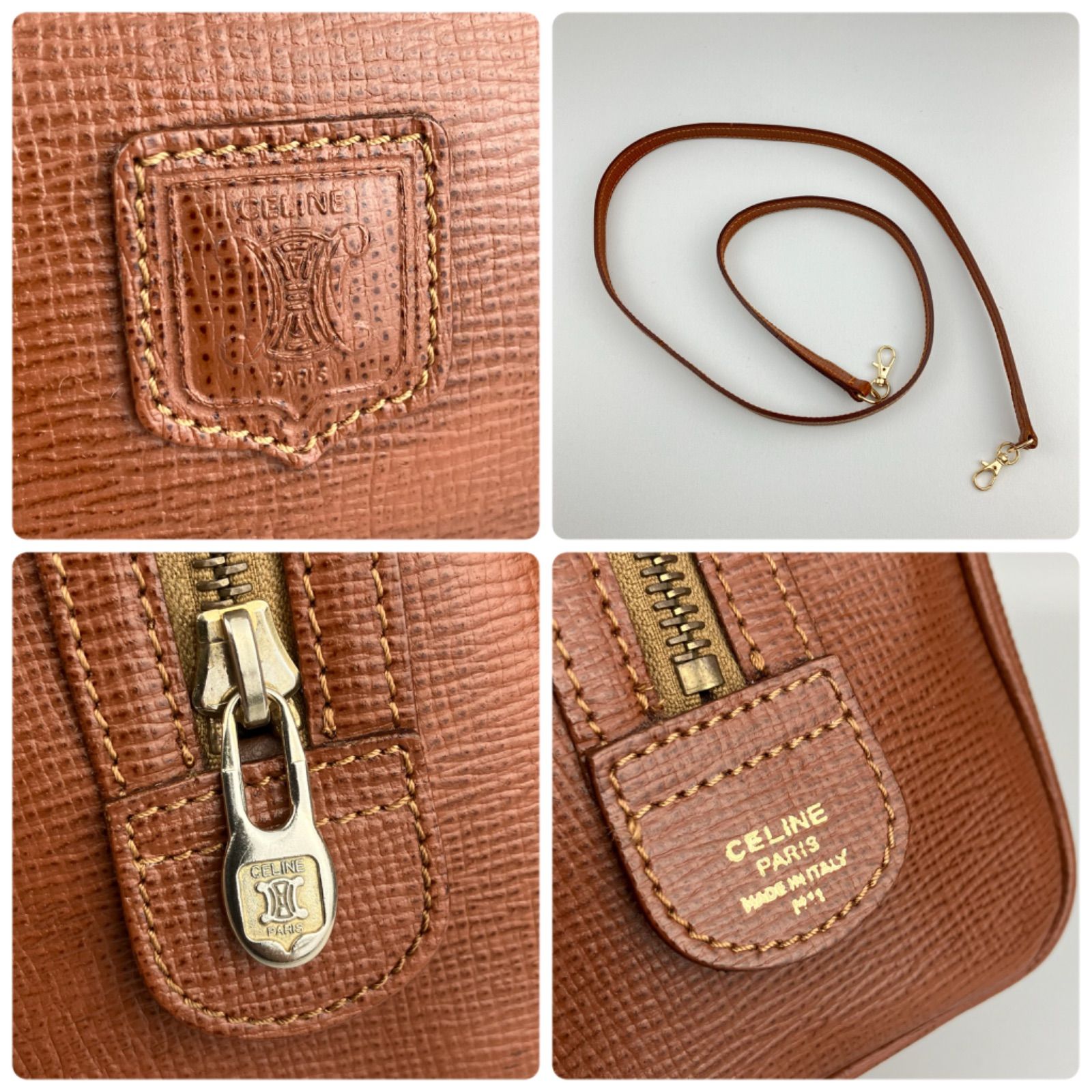 美品】CELINE セリーヌ ブラゾン ミニボストンバッグ 美品】CELINE セリーヌ ブラゾン ミニボストンバッグ