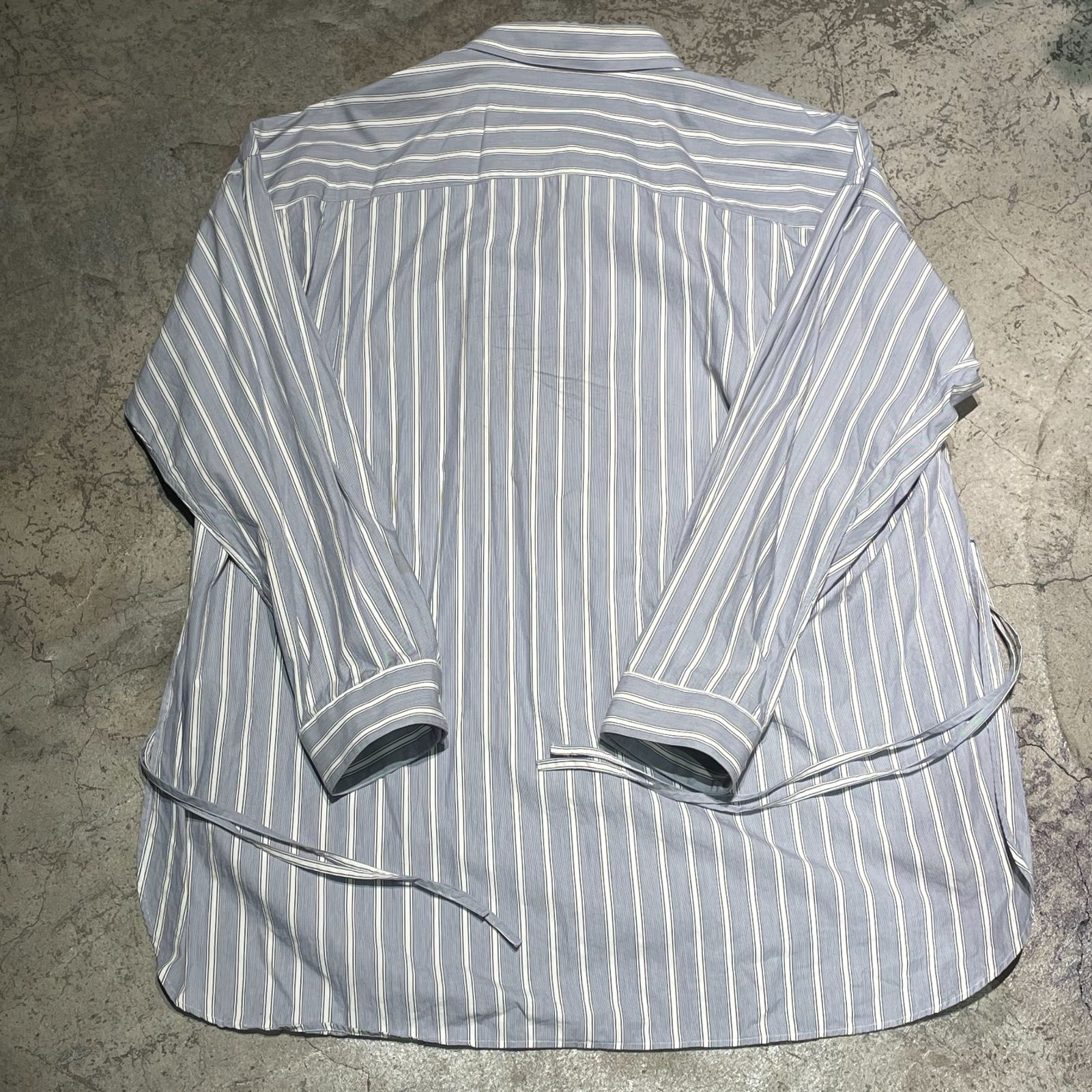 Toironier トワロニエ 1910012 18SS VENTS LOOSE SHIRT ストライプ 