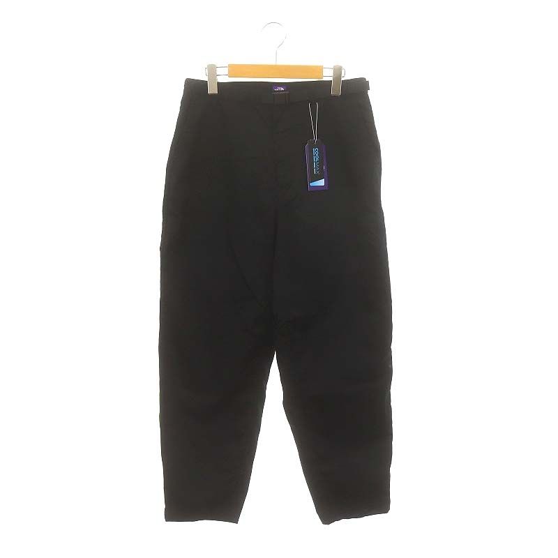 ノースフェイス パープルレーベル THE NORTH FACE PURPLE LABEL COOLMAX Chino Wide Tapered Pants チノパンツ テーパードパンツ 30 黒 ブラック N24FC011 /DF OS