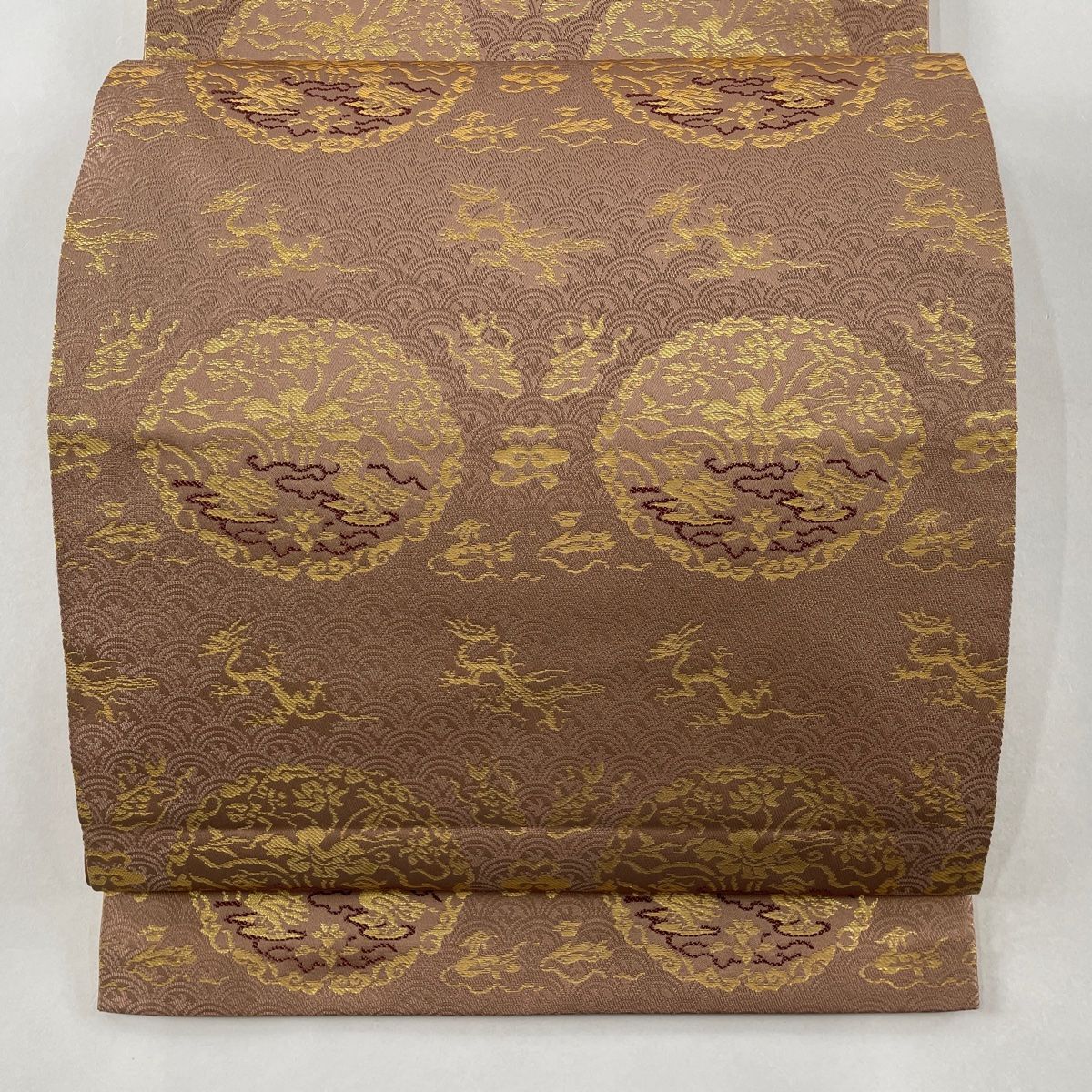 龍村晋奈良裂金襴袋帯仮仕立て