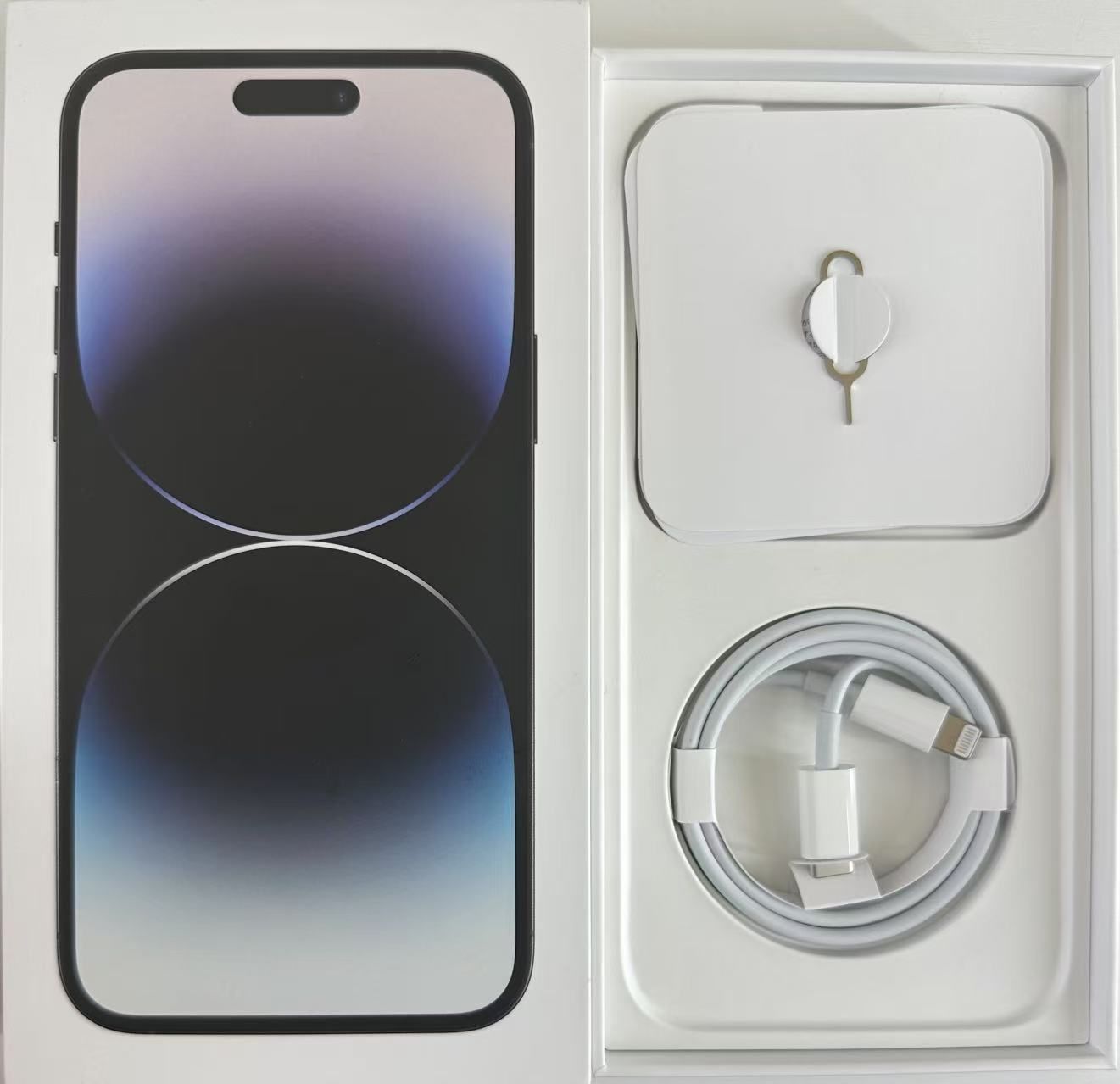 中古美品】iPhone 14 Pro Max 1TB SIMフリー スペースブラック IMEI 