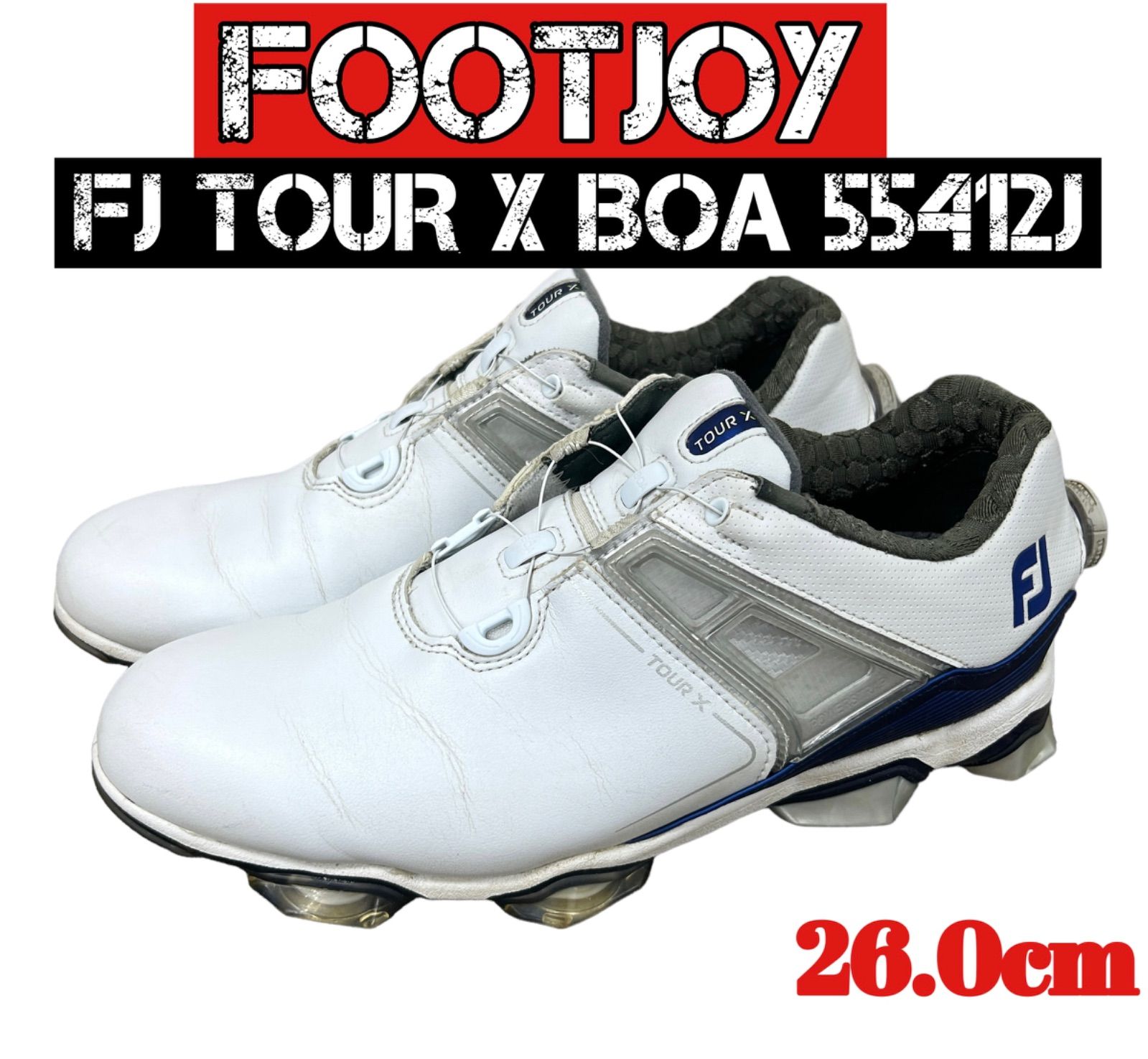 FOOTJOY フットジョイ55412J ゴルフシューズ 26.5cm www