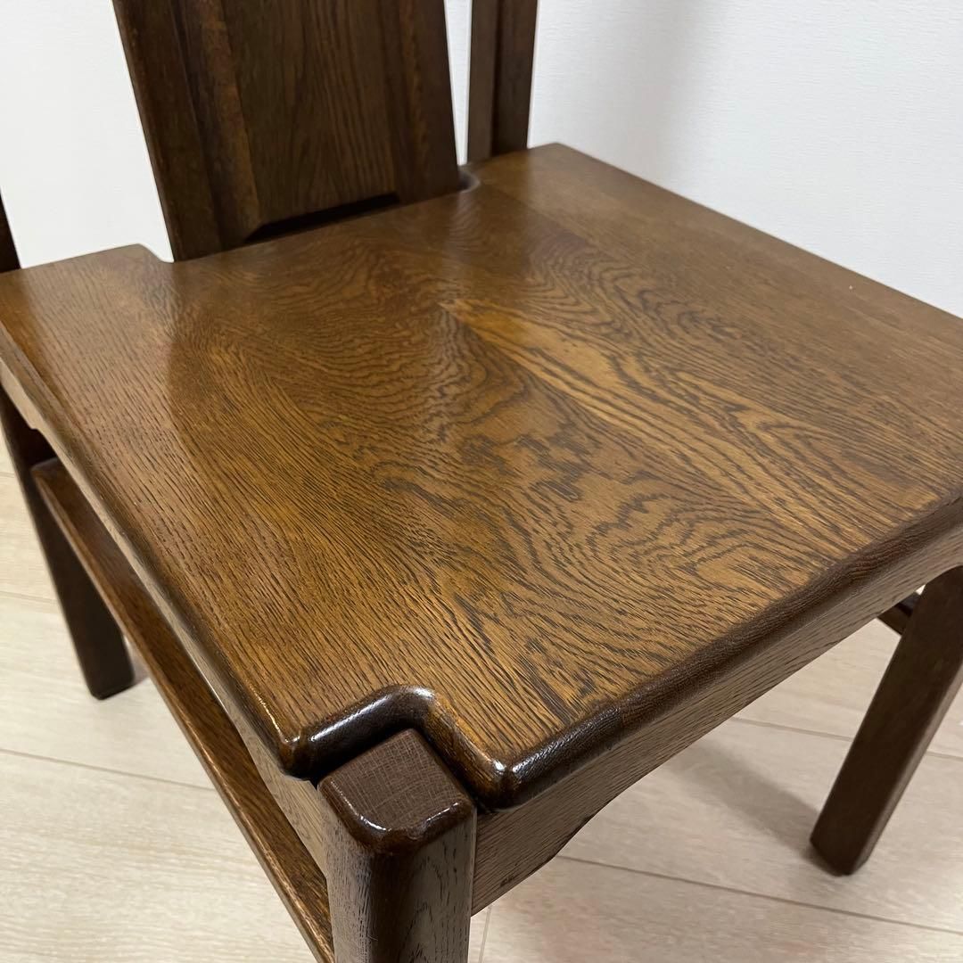 クラシックチェア 無垢ナラ材