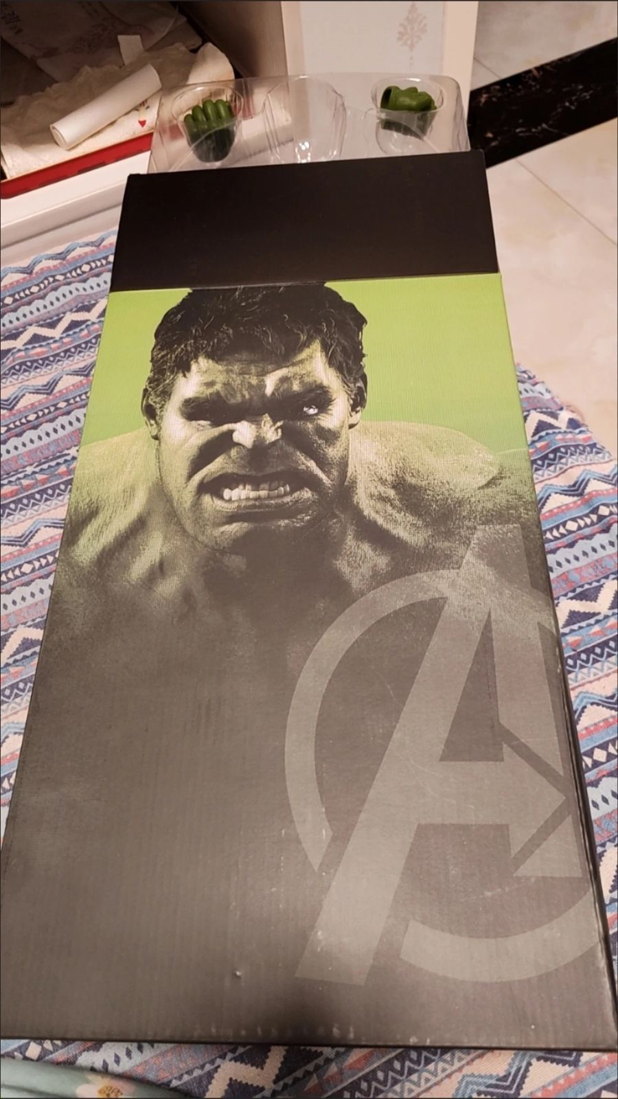 マーベル グリーン・ハルク フィギュア 約42cm 高さ