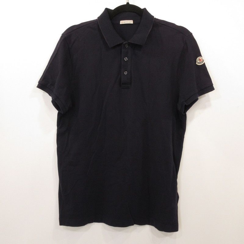 姫路東店 MONCLER | モンクレール ポロシャツ MAGLIA POLO MANICA CORTA E10918305150 正規品 ネイビー サイズ M 108