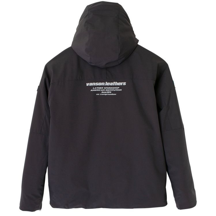 VANSON バンソン SVS2506W フーディージャケット グレー Lサイズ 着脱 