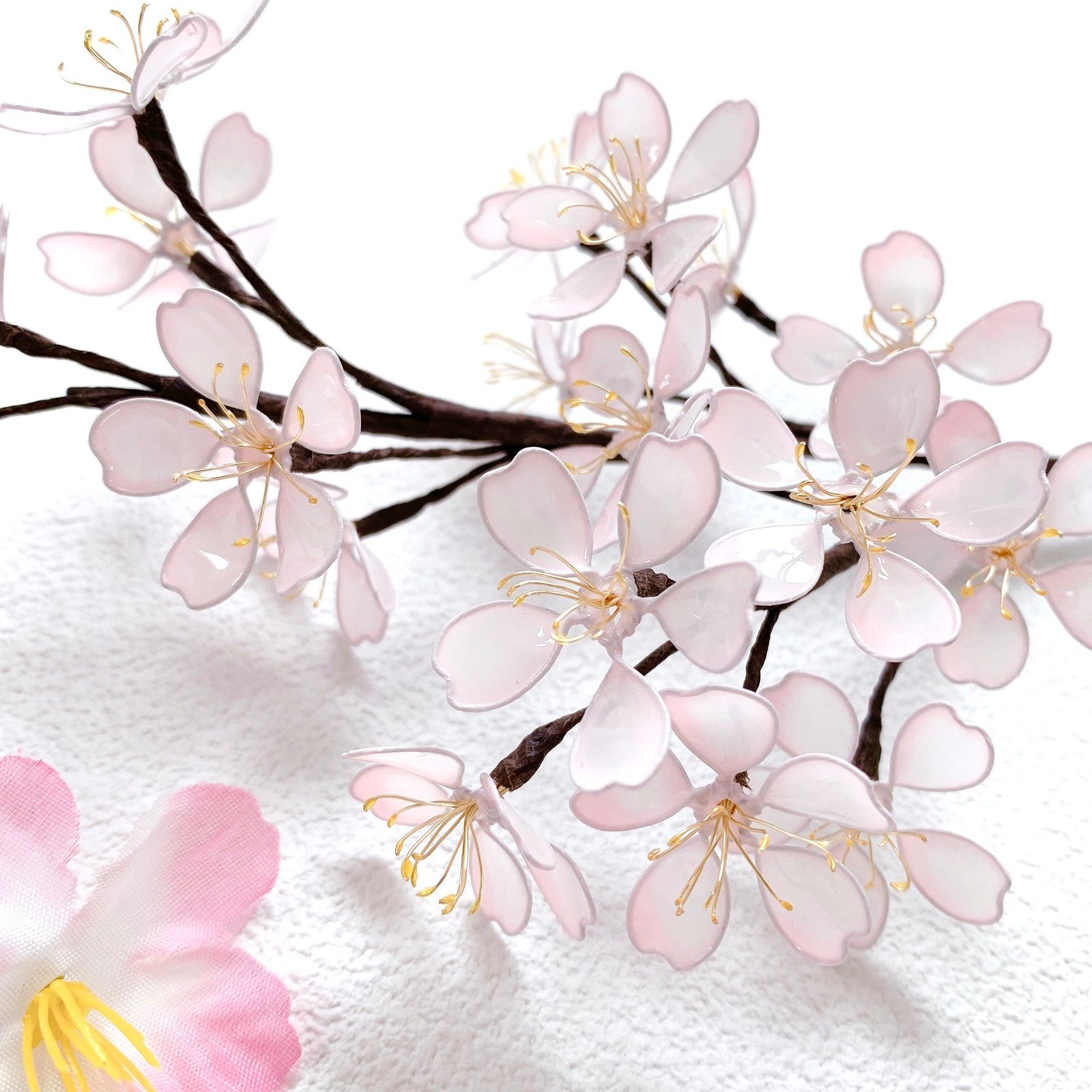 春の訪れ🌸桜 ディップフラワー アメリカンフラワー 造花