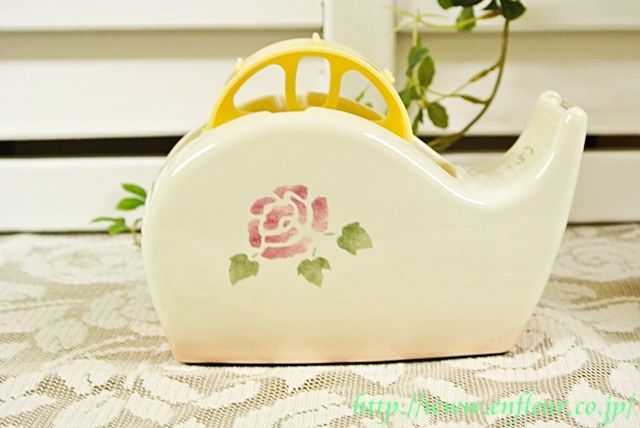 マニー　ローズ陶器　テープカッター