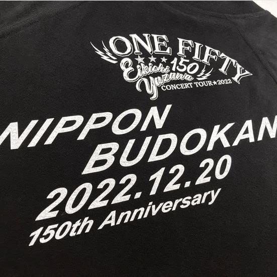 【矢沢永吉】ワイドTシャツ（ONE FIFTY2022）BUDOKAN150XL 矢沢永吉】ワイドTシャツ（ONE FIFTY2022）BUDOKAN150XL - メルカリ