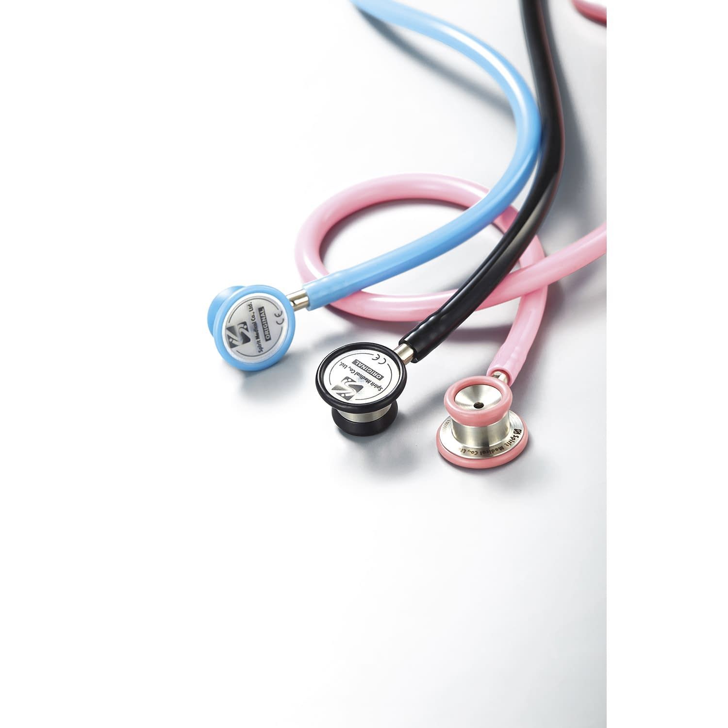 Spirit聴診器 インファント ステート 24-3621-02 Spirit Medical CK-S607P(アクアブルー)