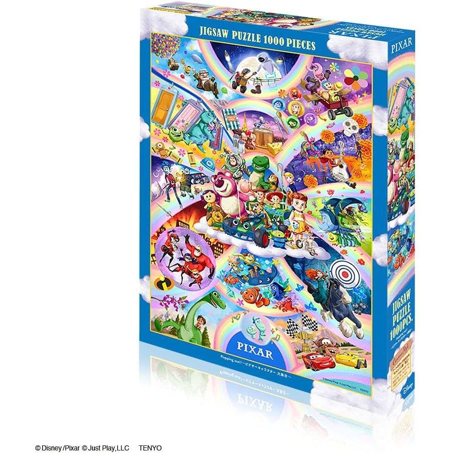 テンヨー ジグソーパズル 1000ピース D-1000-077 ディズニー Popping