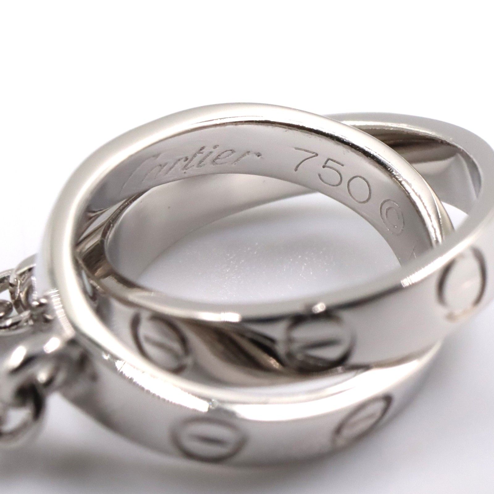 カルティエ ベビーラブブレスレット B6027200 K18WG レディース 中古 カルティエ Cartier ブレスレット ベビー ラブ B6027200 K18WG 箱